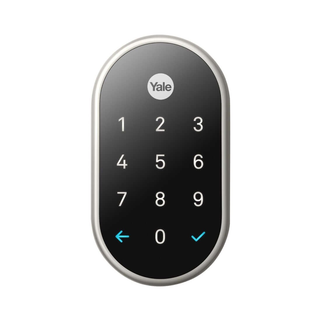 Nest X Yale Smart Lock With Nest Connect Satin Nickel